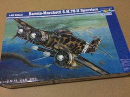 Transformation toys Robots Trumpeter Model 1/48 02817 Savoia-Marchetti S.M.79-II 230803