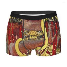 Underpants Hygieia 1907 Men Boxer Briefs Gustav Klimt Highly Breathable Underwear Top Quality Print Shorts Gift Idea