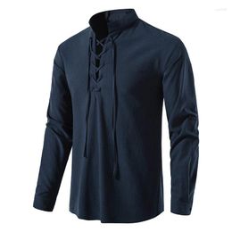 Men's Casual Shirts 2023 Summer Europe America And The United States Fashion Trend Shirt Tide Long Clothing