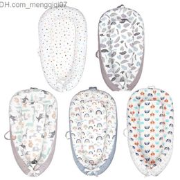 Bassinets Cradles Bassnet Bumper Cradle Bed Comfortable Baby and Toddler Clam Nest Breathable Baby Bed with Wrapping Feel Z230804