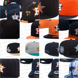 16 Colours Men's Baseball Snapback Hats Classic Flowers Black Orange Colour Hip Hop Hou"sport Letter Adjustable Caps Chapeau World &series