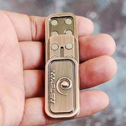 Decompression Toy Magnetic Push Slider 3Stage Strong Strength Metal EDC Hand Spinner Fidget Toys Autism Sensory Toys ADHD Anxiety Stress Relief 230803