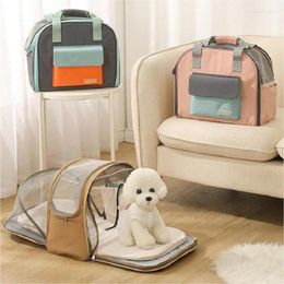 Duffel Bags Dog Backpack Puppy Handbags Transport Bag Pet Multifunctional Tent Carrier Single Shoulder