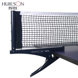 Table Tennis Rubbers Huieson 1 Set Professional Standard Mesh Net Ping Pong Rack Kit Accessories Clamp Types 230803