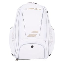 Stuff Sacks Original Wimbledon Bag White Tennis Backpack For Women Men With Independent Shoe Holds Up To 2 Rackets 230803