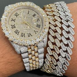 Link Bracelets 16MM Width Full Paved 5A Cubic Zirconia CZ Cuban Chain Iced Out Bling Men Cool Hip Hop Bracelet