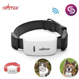 Other Cat Supplies Mini TKSTAR Pet Tracker With Collar GSMGPRS Positioning Real Time GPS Tracker Dog Pet TK909 LK909 P DogCat Andriod App 230803