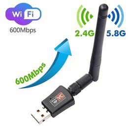 AC23622.05inch Dual-band USB Wireless Card 2.4/5G Receiver And Transmitter Computer Wireless Network Adapter 5DB