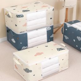 Storage Bags Quilt Bag Dust-proof Wardrobe Clothes Organizer Household Blanket Zipper Sorting Moving Box