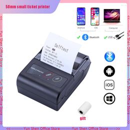 58mm Mini Portable Thermal Bluetooth Receipt Printer Wireless Printing Label Printers