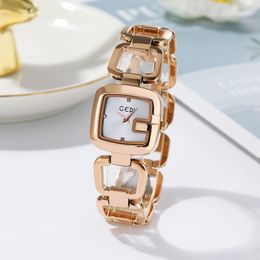 Women Fashion Casual luxury watches high quality designer Quartz-Battery Stainless Steel 25mm watch