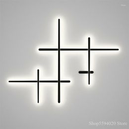 Wall Lamp Noedic Living Room Line Bedroom Bedside Very Simple Geometric Lines Savoy House Stafford Sconce