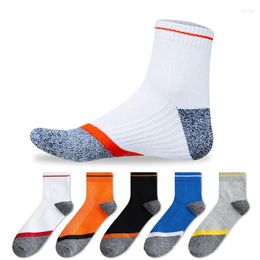 Sports Socks Men Professional Running Pressure Towel In Spring And Summer Wear-resistant Fitness Quick-drying