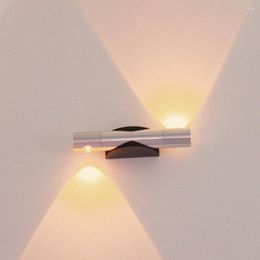 Wall Lamp Modern LED 2W Aluminium Body Light Bedroom Home Lighting Luminaire Bathroom Indoor Fixture Sconce