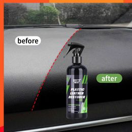 New Auto Plastic Restorer Back To Black Gloss Car Cleaning Products Auto Polish And Repair Coating Renovator For Car Detailing