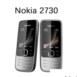 Other Electronics Original Refurbished Cell Phones Nokia 2730 Gsm 3G Wcdma Support Mti-Langauge Russian Arabic English Keyboard Unlo Dhzwe