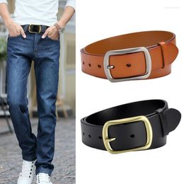 Belts Luxury Men Leather Pin Buckle Male Tide Belt Leisure Little Young