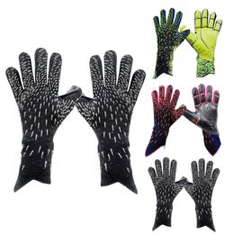 Sports Gloves Football Goalie Gloves Soccer Goalkeeper Gloves Latex Antislip Thicken Finger Protection Gloves Soccer Training Equipment 230803