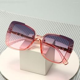 Sunglasses Women Vintage Oversized Thick Frame Sunglass For Shopping Driving Travelling Running Climbing