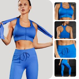 Active Sets Gym Set Women Sport Bra Push Up Fitness Leggings Yoga Suit Long Sleeve Top Tights Shorts Workout Seamless Tracksuit Female