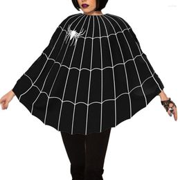 Scarves Halloween Female Role Play Stage Performance Spider Cloak For Adult Scary Party Fancy Dress