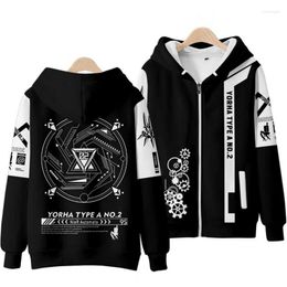 Men's Hoodies Game Nier:automata 3d Print Hoodie Men/women/kids Fashion Haruku Sweatshirt Casual Cosplay Jackets Streetwear Coats