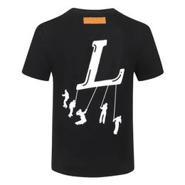 2024 Summer Designer Stylist T Shirts For Men Tops Fashion Hip-Hop Streetwear Graffiti Print T-Shirts Mens Women Short Sleeved Cotton Tee Shirt M-3XL