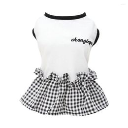 Dog Apparel Pet Princess Dress Beautiful Breathable Delicate Wrapping Daily Wear Puppy Vest