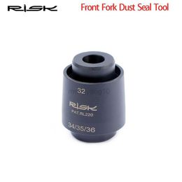 Tools RISK Mountain Bike Suspension Front Fork Oil Seal Dust Seal Installation Tool 32/34/35/36mm MTB Bicycle Shock Absorb Fork HKD230804