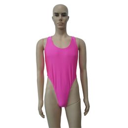 Fashion men and women Catsuit Costumes Spandex Dancing Tights Unisex Zentai Swimsuit T-Back