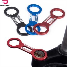 Tools Mountain Bike Front Fork Shoulder Cover Wrench 12T/26mm EIEIO Air Forks Upper-cover Remover Bicycle Repair Tools HKD230804