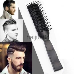 Hair Brushes 1pc Men Hair Brush Hairdressing Salon Barber Antistatic Heat Comb Hair Wig Styling Tool Comb Brush Healthy Massage Tools x0804