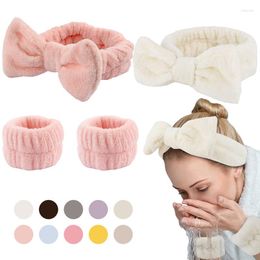 Wrist Support Spa Washband Microfiber Absorbent Wash Towel For Washing Face Wristband Sweatband Women Sports Accessories