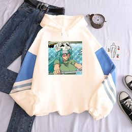 Men's Hoodies Bleach Anime Harajuku Cool Nelliel Tu Oderschvank Cartoon Men Streetwear Oversized Unisex Winter Long Sleeve Sweatshirts