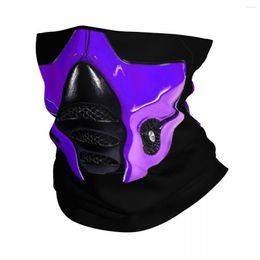 Scarves Purple For The Kombat Bandana Neck Gaiter Printed Mortal Balaclavas Wrap Scarf Face Mask Fishing Unisex Adult Breathable