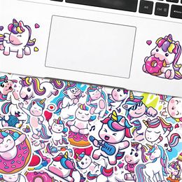 Waterproof 10 30 50pcs Cute Animal Unicorn Graffiti Stickers Cartoon Decals Scrapbook Diary Laptop Phone Waterproof Sticker for Ki222c