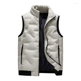 Men's Vests Mens Vest Jacket Autumn Warm Sleeveless Jackets Male Winter Casual Waistcoat Plus Size Men Slim Fit Veste M-8Xl