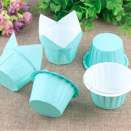 Baking Moulds 50pcs Cupcake Paper Cups Mould Mini Cake Tools Pastry Moulds Cup Bakery Supplies Bakeware Accessories