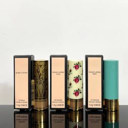 Lipstick advanced womens lipstick frosted silk soft gift box 3piece set with broken flower gold tube 25 gold tube 25 green tube 02 1 3gx3