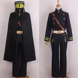 Seraph of the End Owari no Serafu Yuichiro Hyakuya Uniform Cosplay Costume212y