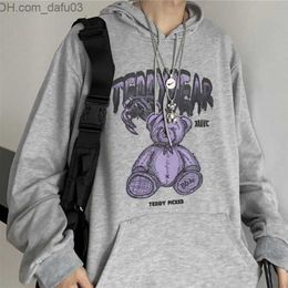 Men's Hoodies Sweatshirts Women's Hoodie harajuku couple suit bear print animation Hoodie women's gothic Hoodie kawaii sweetshirt Hoodie Z230804