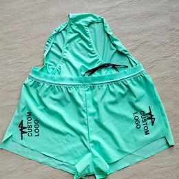 Men's Casual Shirts Inner Pocket Shorts Man Marathon Long Distance Running Sport Pants Track Field Tights Customizable 230804