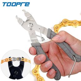 Tools Toopre Bicycle Chain Checker Buckle Pliers MTB Bike Chain Quick Release Magic Link Bike Gauge Callipers Cycling Chain Hook Tools HKD230804