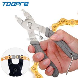 Tools Toopre Bicycle Chain Checker Buckle Pliers MTB Bike Chain Quick Release Magic Link Bike Gauge Calipers Cycling Chain Hook Tools HKD230804