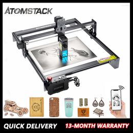 Printers ATOMSTACK X7 PRO 50W Laser Engraving Machine WIFI Offline Control Metal Wood Cutting CNC Router