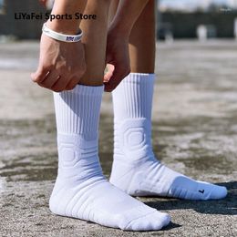 Sports Socks Professional Man's Basketball Long Thickened Wear-resistant Football Cycling Travel Fitness Athlete For Men