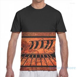 Men's T Shirts Ancient Greece Longship Men T-Shirt Women All Over Print Fashion Girl Shirt Boy Tops Tees Short Sleeve Tshirts