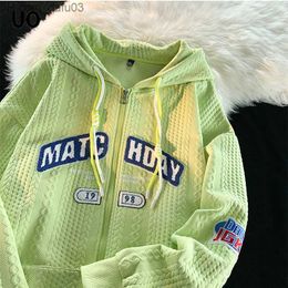 Men's Hoodies Sweatshirts American street clothes Vintage style cardigan Hoodie Zipper women's Sweatshirt Spring autumn stripe design jacket Z230804