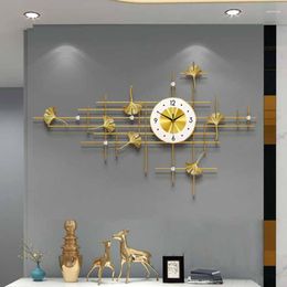 Wall Clocks Silent Stylish Digital Clock Unusual Hanging Kitchen Mechanism Modern Duvar Saati Decor XY50WC