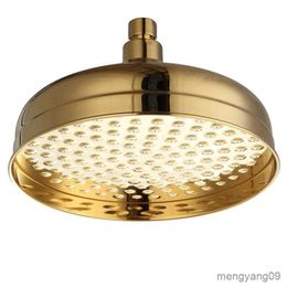 Bathroom Shower Heads Luxury Color Shower Head Bathroom Round Rainfall Shower Head R230804